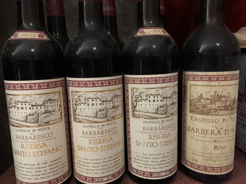 Castello Di Neive Roger Bissell old vintages of barbaresco
