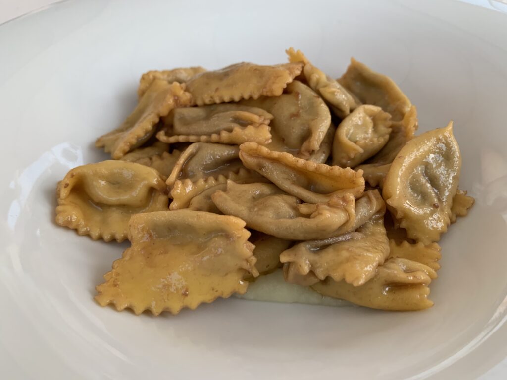 Roger Bissell makes Agnolotti in Piemonte Italy