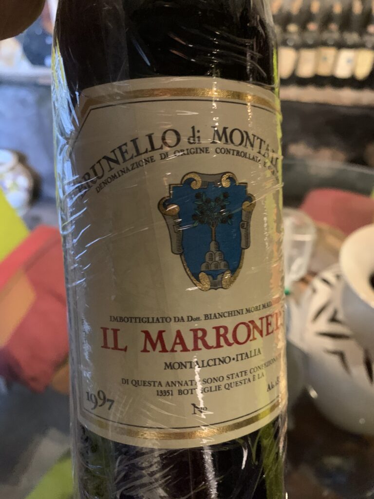 An afternoon with Dr. Alessandro Mori, Il Marroneto