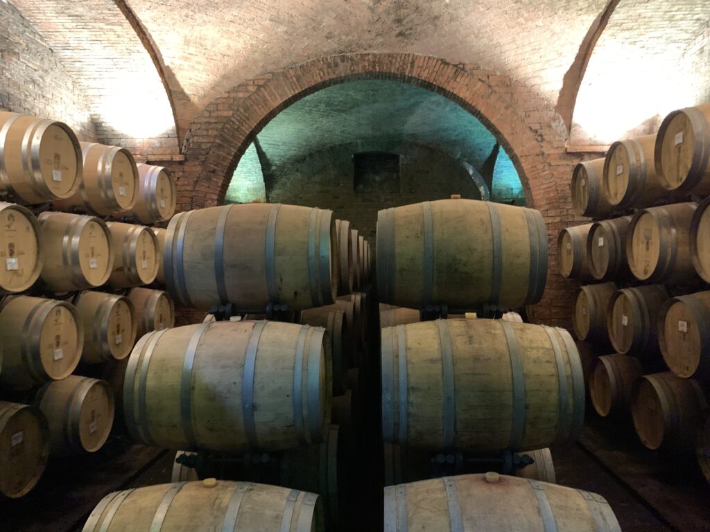 Villa Sant' Anna Winery Montepulciano Roger Bissell