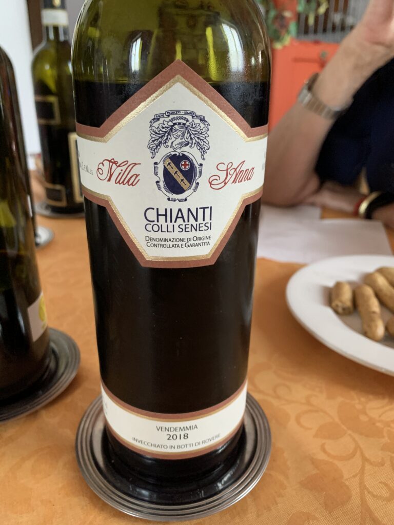 Chianti by Villa Sant' Anna Winery with Roger Bissell