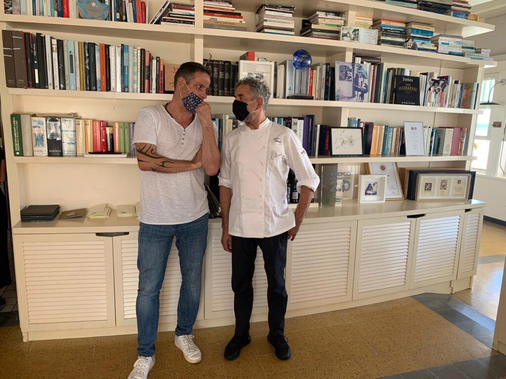 Roger Bissell meets Chef Mauro Uliassi